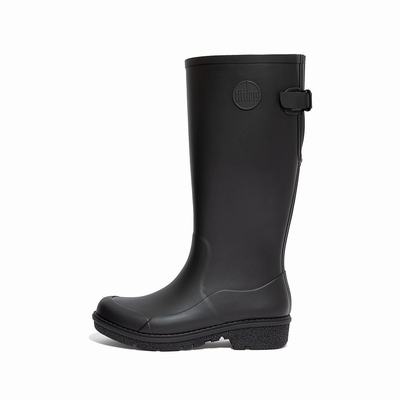 Fitflop Wonderwelly Tall - Gummistiefel Damen - Schwarz (XAQ283456)